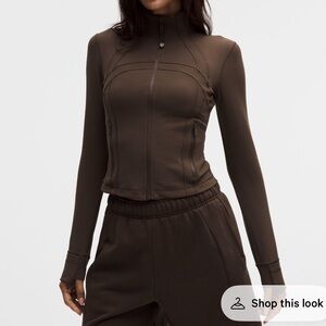 Lululemon define cropped jacket